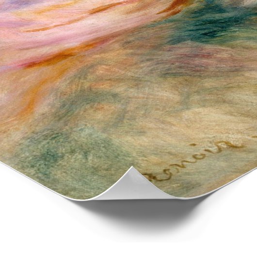 オーギュストルノアールインザメドウ ポスター (角)