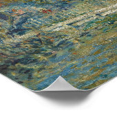 オーギュストルノアール – アヒルの池 ポスター (角)