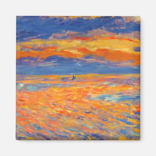 オーギュストルノアール「サンセット」 マグネット (正面)