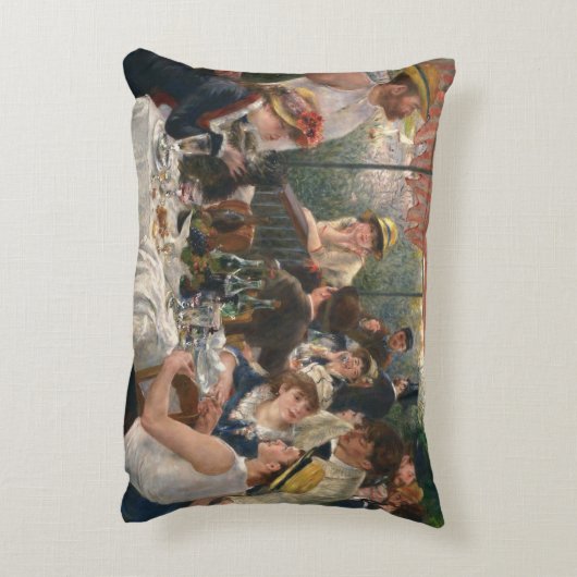 オーギュストルノアール – ボートパーティーの昼食会 アクセントクッション (裏面(縦))