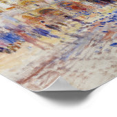 オーギュストルノアール – ヴェネツィアThe Piazza San Marco ポスター (角)