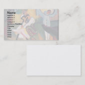 オーギュストロシアのマッケ – バレエステージ 名刺 (正面/裏面)