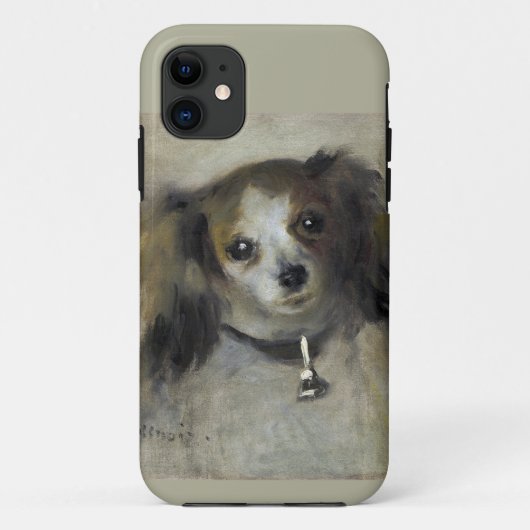 オーギュスト絵を描ルノアールの犬の頭 Case-Mate iPhoneケース (裏面)