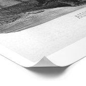 オーギュスト・プレオール(1809-79)、「ル・ボウ」の戯画 ポスター (角)