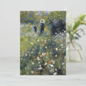 オーギュスト・ルノアールの庭に日傘を持った女性 カード (スタンド正面)