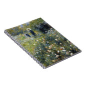 オーギュスト・ルノアールの庭に日傘を持った女性 ノートブック (右側)