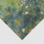 オーギュスト・ルノアールの庭に日傘を持った女性 薄葉紙 (詳細)