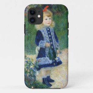オーギュスト・ルノアールの水やりができる女の子 iPhone 11 ケース