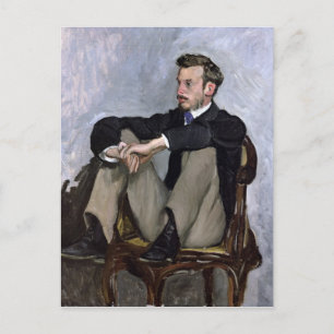 オーギュスト・ルノアールポートレート1867年 ポストカード