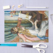 オーギュスト・ルノアール・アートの二人の少女 薄葉紙 (クラフト)