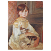 オーギュスト・ルノアール クリップボード (裏面)