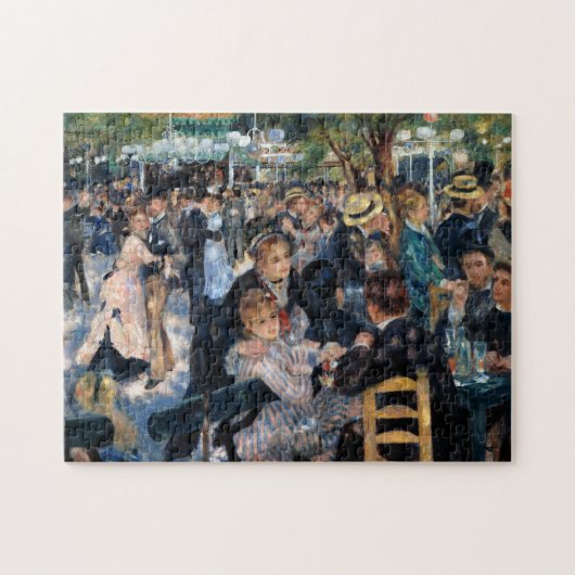 オーギュスト・ルノアール・ムーランデラガレットでのボール ジグソーパズル (横)