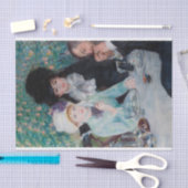 オーギュスト・ルノアール、1879年昼食後 薄葉紙 (クラフト)