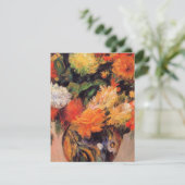 オーギュスト・ルノワール - 花の壺 (スタンド正面)