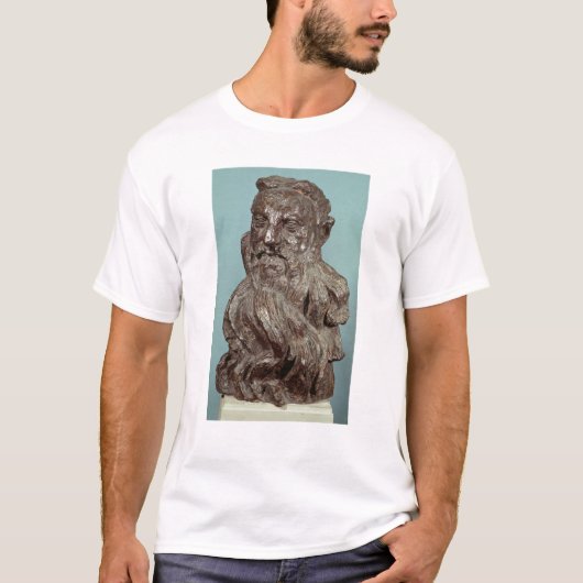 オーギュスト・ロダン1909年のバスト Tシャツ (正面)