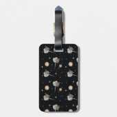 オーギーと惑星ラゲッジタグ ラゲッジタグ (裏面縦)