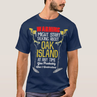オークについて語る金属探知ミステリーギフト Tシャツ