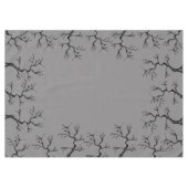 オークの大人不気味の誕生日パーティー テーブルクロス (正面(横))