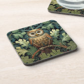 オークの木に生えたフクロウ コースター (左側)