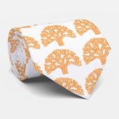 オークの木のオークランドのオレンジ ネクタイ (ロール)
