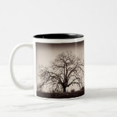 オークの木のマグ ツートーンマグカップ (左)