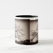 オークの木のマグ ツートーンマグカップ (中央)