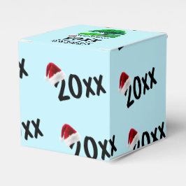 オークの木のロゴ｜ツリー トリミング サンタ ハット ホリデー フェイバーボックス