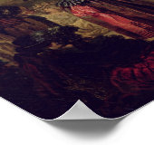 オークの木の下のミヌート, 1787 ポスター (角)