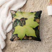 オークの木の緑葉の クッション (ブランケット)