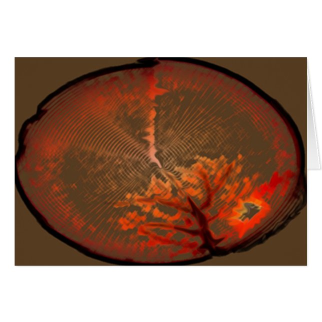 オークの木の@日の出 (正面横)