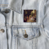 オークの木1787年の下のメヌエット 缶バッジ (インサイチュ)