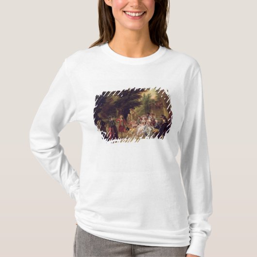オークの木1787年の下のメヌエット Tシャツ (正面)