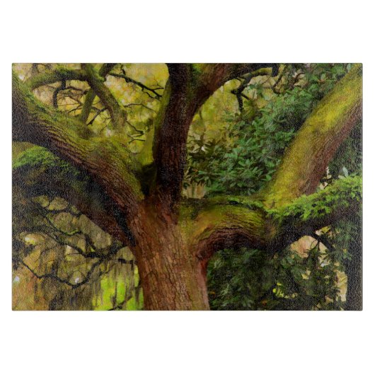 オークの木 カッティングボード (正面)