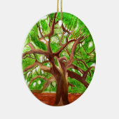 オークの木 セラミックオーナメント (右)