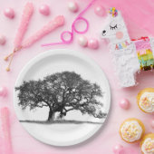 オークの木 ペーパープレート (パーティー)