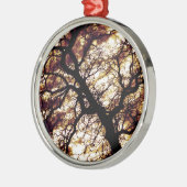 オークの木 メタルオーナメント (左)