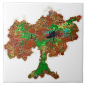 オークの木Noproblem タイル (正面)