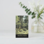 オークの森|油絵(油絵) 名刺 (スタンド正面)