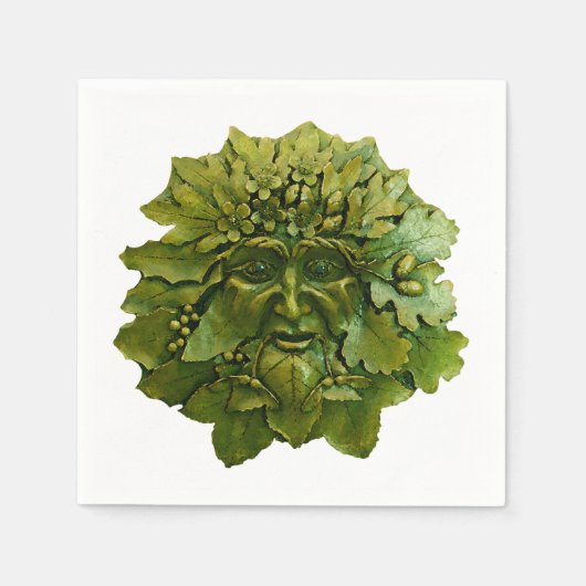 オークの王 スタンダードカクテルナプキン (正面)