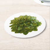 オークの王 緑の男 ラウンドペーパーコースター (アングル)