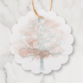 オークの秋のゴールドサンクス タグ (裏面)