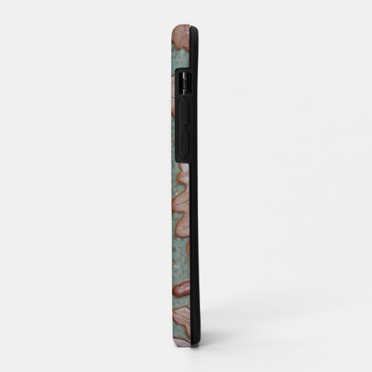 オークの葉がデザインされたApple iPhoneケース Case-Mate iPhoneケース (裏面/左)