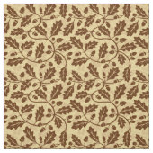 オークの葉のコーンの背景 ファブリック (見本)