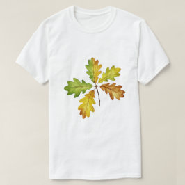 オークの葉の枝 Tシャツ