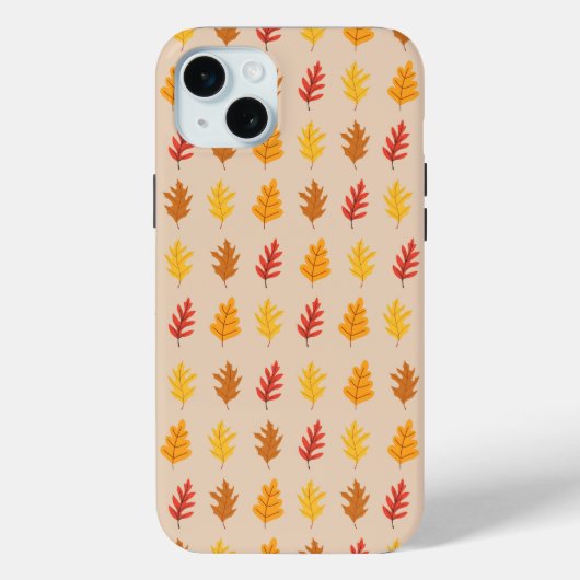 オークの葉の模様 Case-Mate iPhoneケース (裏面)