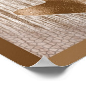 オークの葉ポスター ポスター (角)