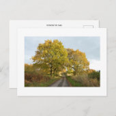 オークの間：田舎のチェシャ ポストカード (正面/裏面)