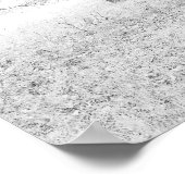 オークの霧が立った野原の馬 ポスター (角)