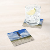 オークアイランドライトハウスコースター スクエアペーパーコースター (インサイチュ)