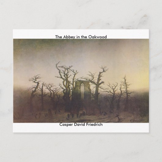 オークウッドの修道院 ポストカード (正面)
